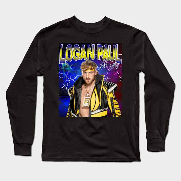 LOGAN PAUL Long Sleeve T-Shirt by Rofi Art